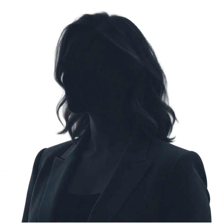 Anonymous female silhouette representing your place on our team
